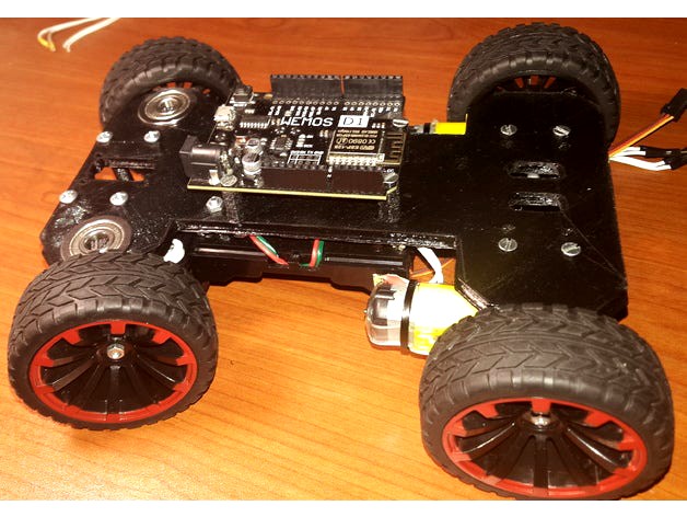 2WD RC Smart Car Chassis for Arduino by majolar