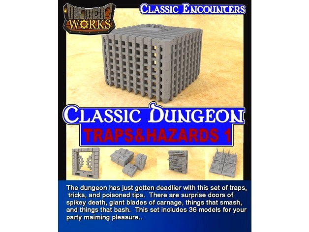 Classic Dungeon Traps & Hazards 1 Sample Pack by DungeonWorks