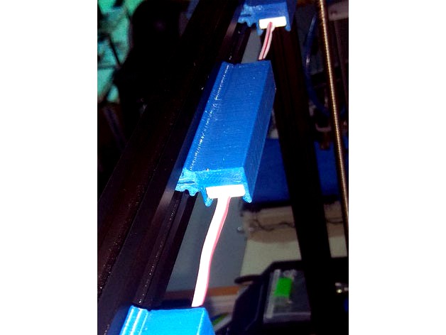 CR-10S4 3-LED Injection Molded Light Module Holder for 2020 Extrusion by HowardB