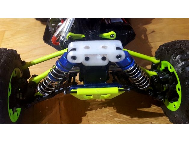 WLtoys 12428 front shock tower by tjheikki