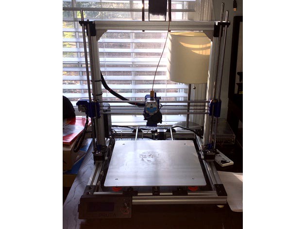 3dHd Large format Prusa I3 Clone by nuggyblake