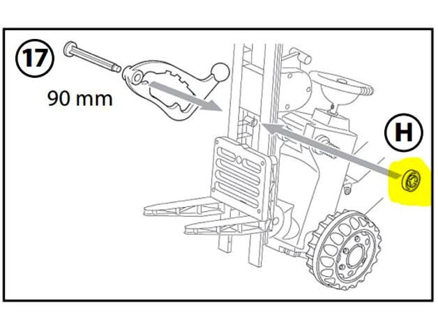 BIG Forklift Spare Part Securing Washer J3012-08 E-56580-020 by tgr