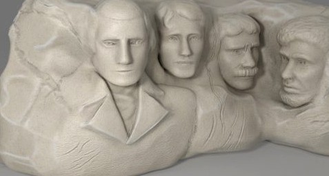 Mount Rushmore 3D Model