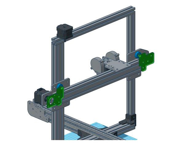 Tevo Tarantula X axis rigidity kit by ndupont