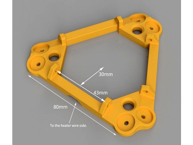 Anycubic Kossel Magnetic Arms Kit by spikelee