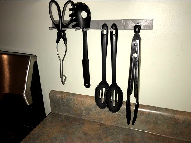 Super Hooks! - A Modular Kitchen and Closet Hanging System by qJake