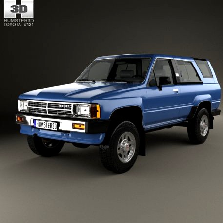 Toyota 4Runner 1986 3D Model