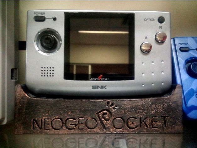 NEO GEO POCKET STAND by funerall