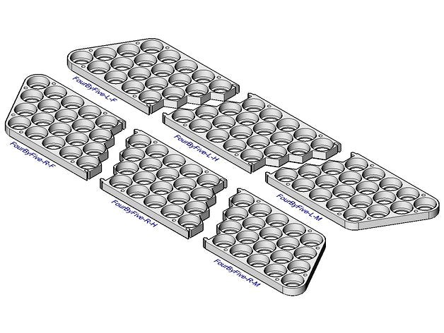 18650 Battery Frame by lewtwo