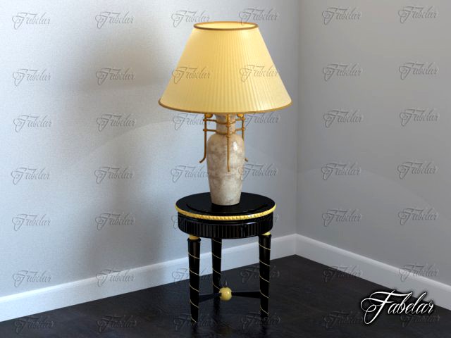 Table lamp 01 3D Model