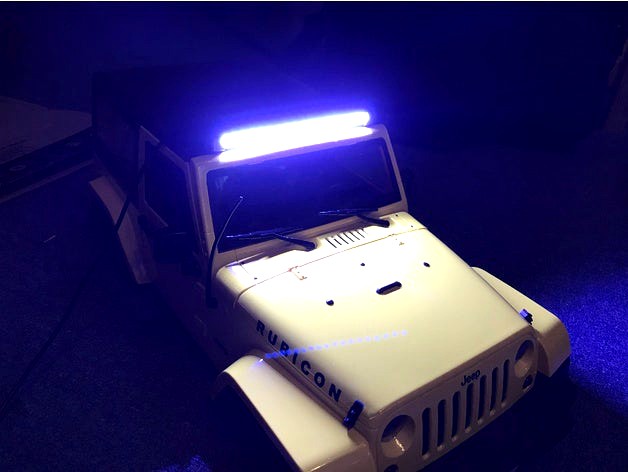 RC Car LED Lightbar Jeep JK 1/10  by domi1974