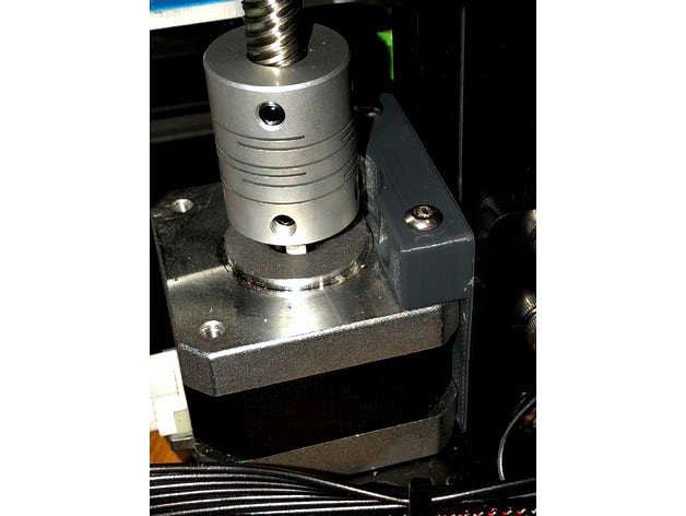 Ender 2 Z Axis Motor Mount With Spacer by Tomjackson85