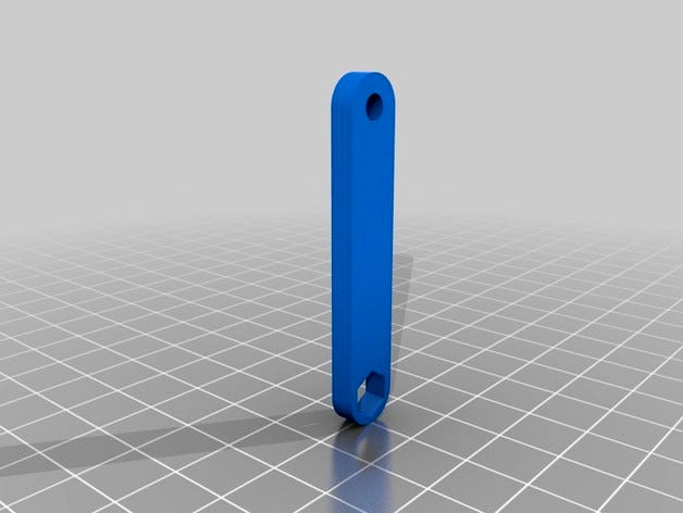 Extruder Nozzle Spanner Keyring by 3DPrintVids