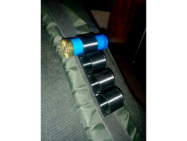 12 gauge shotgun shell holder by Miek770