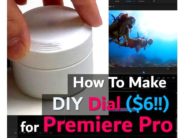 Premiere Pro Controller Dial DIY by EunchanPark
