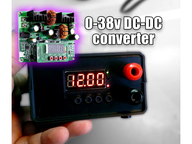 D3806 DC-DC Buck Boost Converter 38v - Power Supply - Box  by paul0