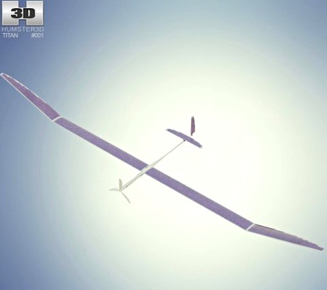 Titan Aerospace Solara 50 3D Model