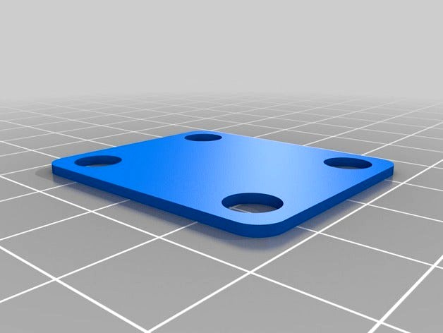 Z axis bed booster for Wanhao I3 by Wol_Gran