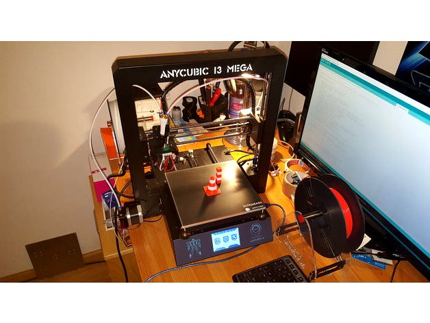 Anycubic I3 Mega Y Dual Extruder  conversion by 3D_Rapid_de