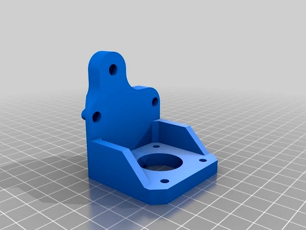 Prusa i3 MK3 Flex3Drive Stepper Mount by Brigandier