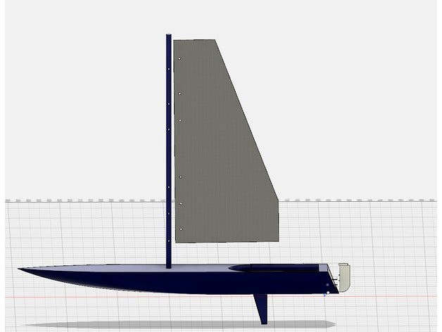 RC sailboat by Donchuck