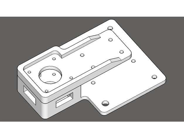 X-Axis Motor Mount, Strengthened by rebeltaz