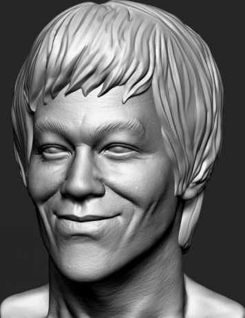Bruce Smile 3D Model