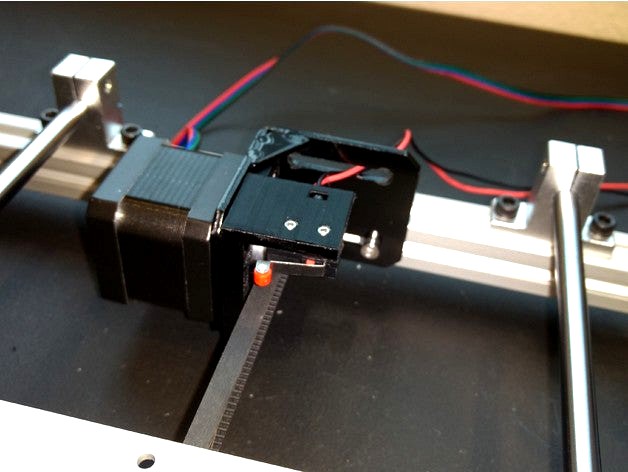 Y-axis limit switch bracket by kedibekar3D