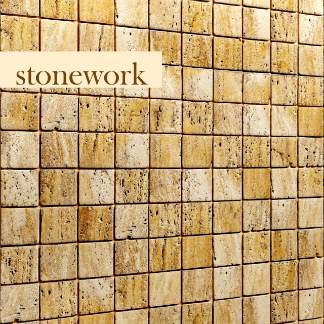 Stone mosaic 3D Model
