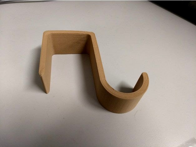 Cubicle Wall Hook for 2" Thick Cubicle Wall by jerwil