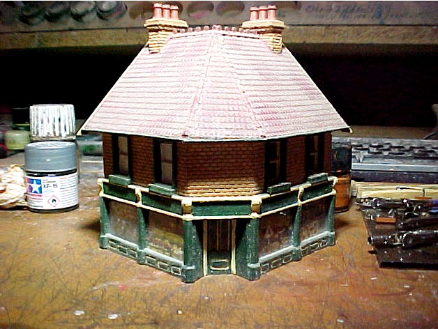 SCALEPRINT CORNER SHOP FRONT 00/HO SCALE by timbologist