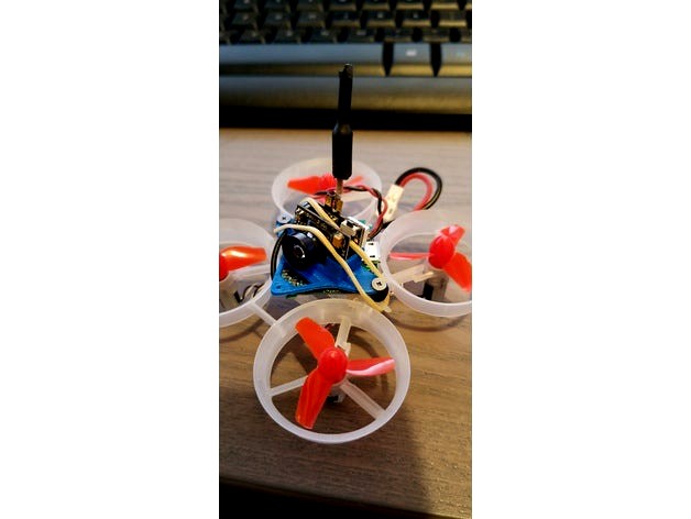 Camera VTX mount for whoop/inductrix - Eachine TX02 TX03 by chmod755