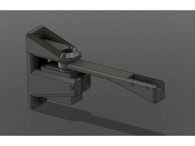 Servo-deployed Nozzle Wiper for 3030mm Extrusion -*UPDATE* by LumberjackEngineering