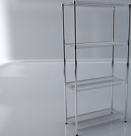 Storage shelf 3D Model