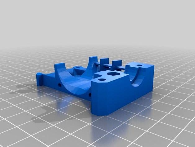 Pirate3D Buccaneer Printer Extruder Re-Work by Jeepguy42