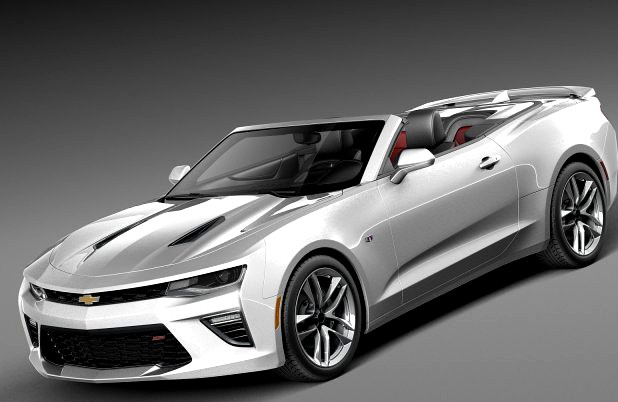 Chevrolet Camaro SS Convertible 2016 3D Model