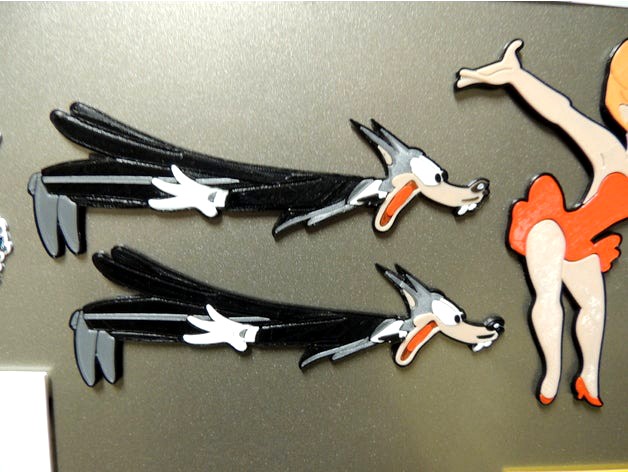 Wolf Red Hot Riding Hood Tex Avery By Jay Omega 3d Model