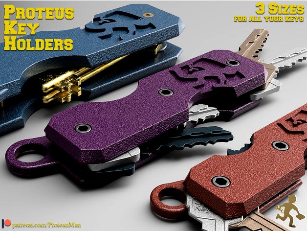 Proteus Key Holder by ProteanMan