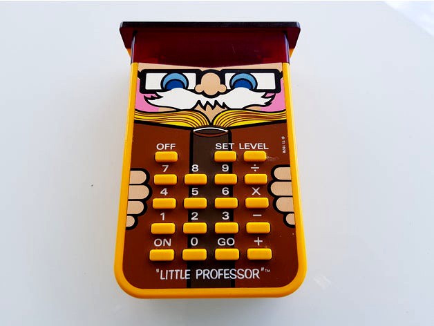 Battery Cover Replacement for Little Professor Maths Game by makestuffo