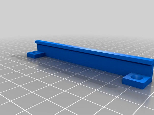 Ikea Variera container rail under-desk mount by lukeusetheforce