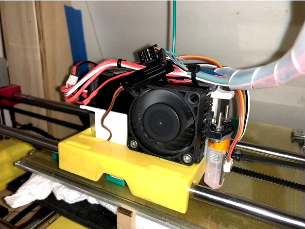 BLTouch Mount for PrintRite DIY 3D Printer by thedayowl