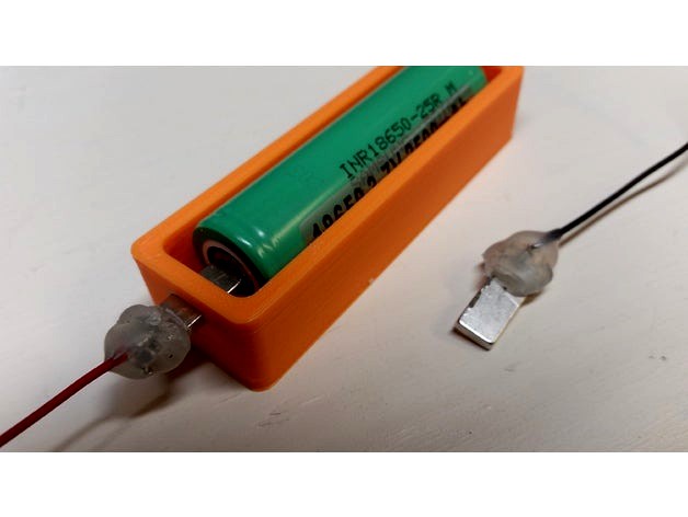 18650 magnetic holder for charging by Doer
