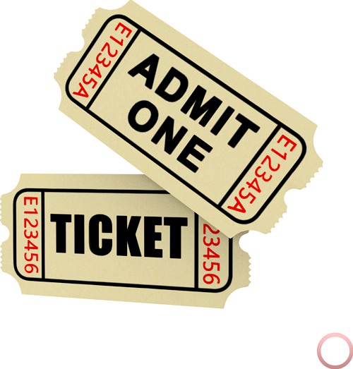 Admit One Ticket