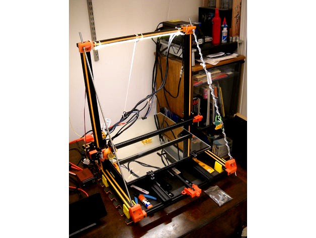 CR-10 S5 Frame Stiffener by visualtrek