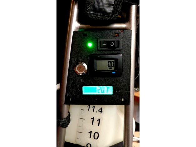 Control Panel for Air Conception Nitro Paramotor by woundedknee