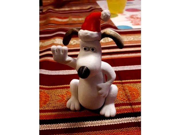 Santa hat for gromit by SebTheis