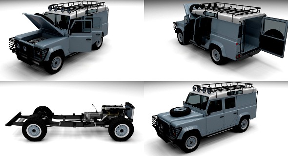 Full Land Rover Defender 110 Utility Station Wagon
