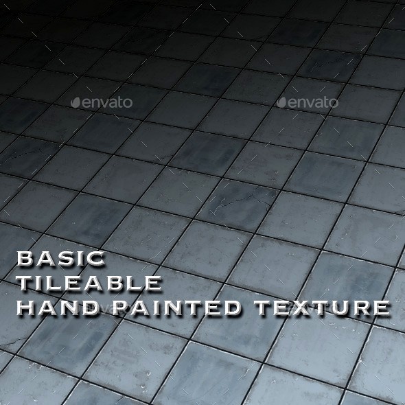 Basic Tile-able Stone Floor - Hand Painted
