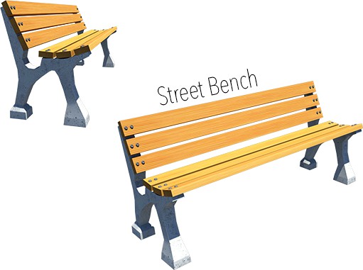 Street Bench