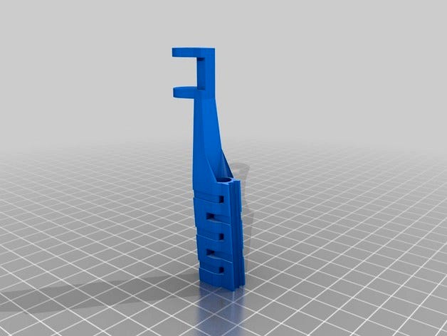 Prusa i3 MK3 x axis drag chain holder by KevinTheGoalie